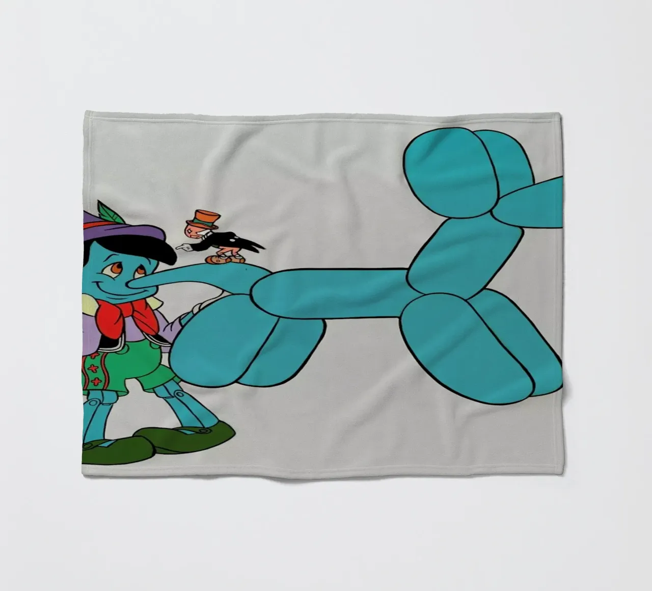 Lie Like a Dog fleece blanket by Jared Yamahata