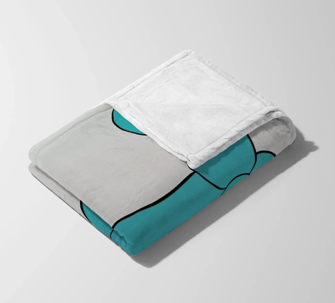 Lie Like a Dog fleece blanket by Jared Yamahata