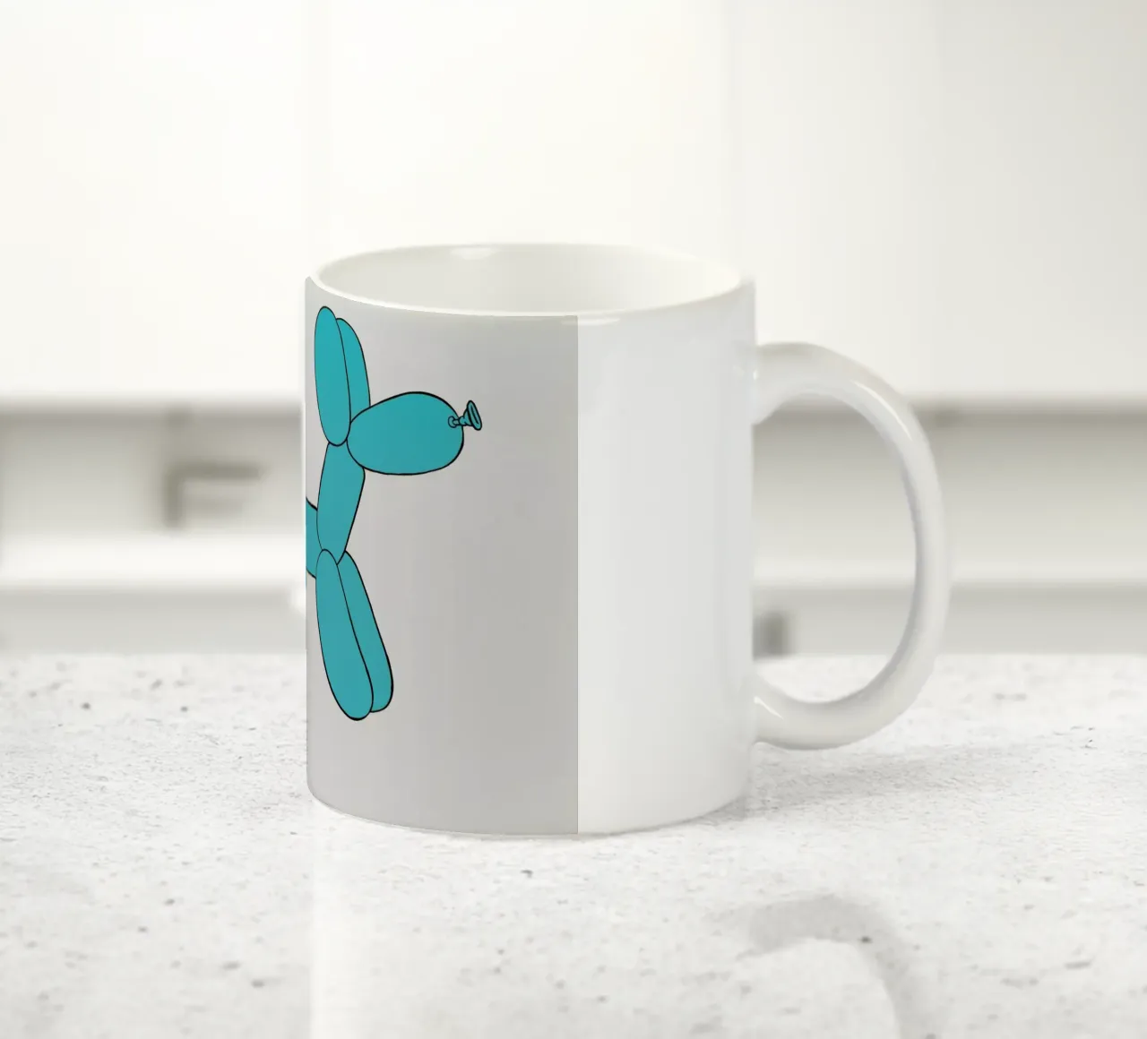 Lie Like a Dog ceramic mug by Jared Yamahata