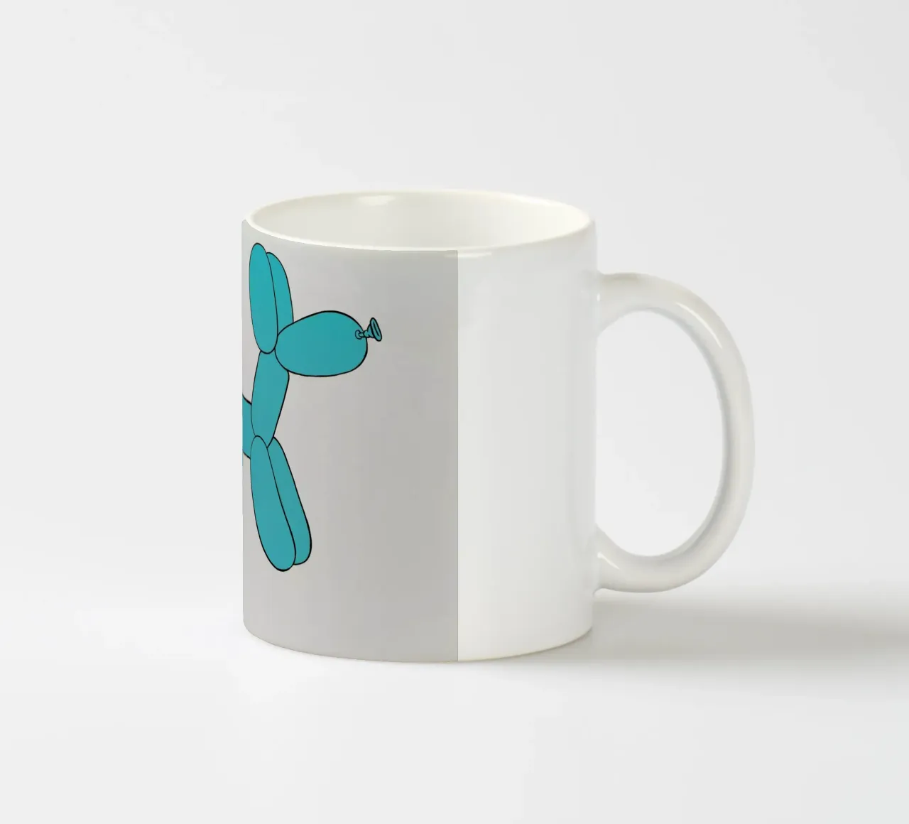 Lie Like a Dog ceramic mug by Jared Yamahata