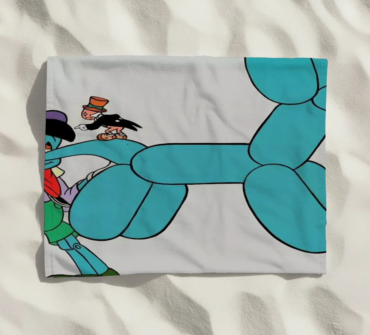 Lie Like a Dog beach towel by Jared Yamahata