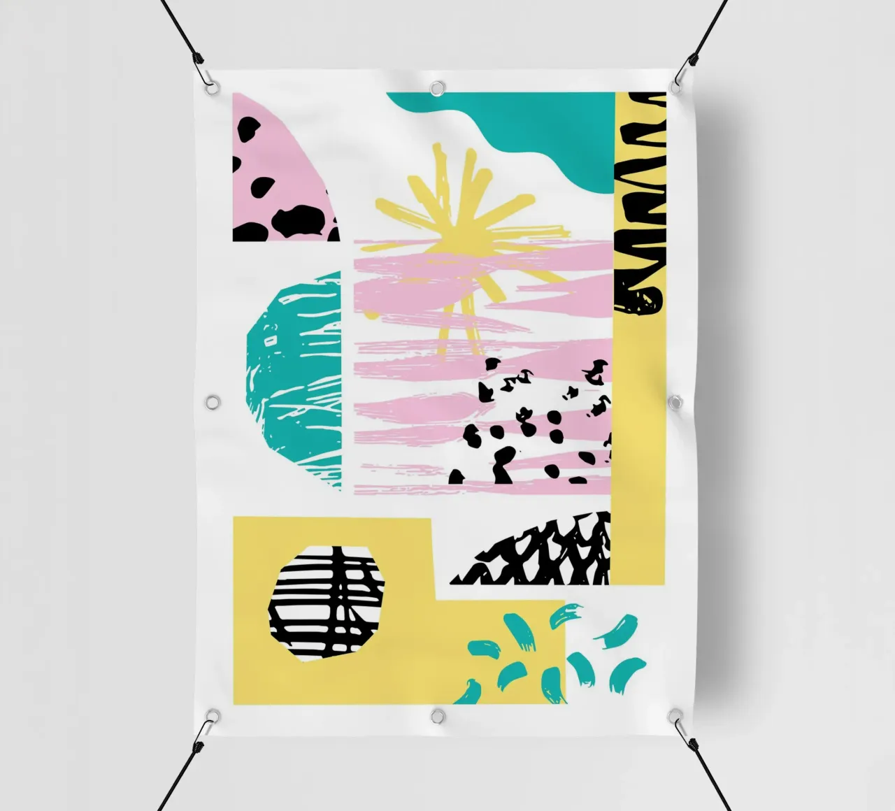 Spiagge assolate telo in pvc da Kim Hubball Studio