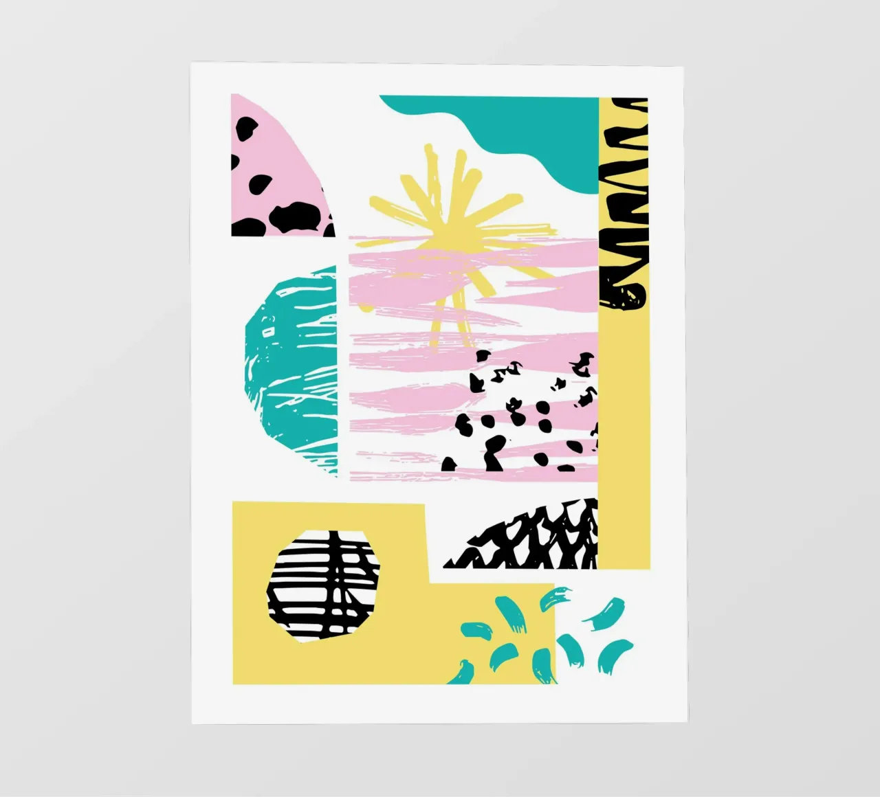 Spiagge assolate telo in pvc da Kim Hubball Studio