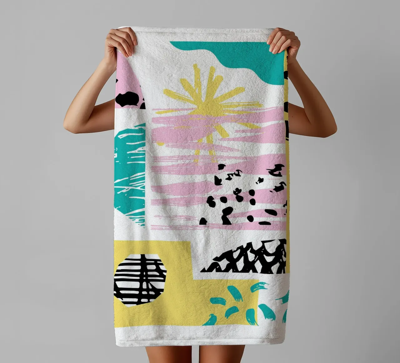 Spiagge assolate asciugamano da bagno da Kim Hubball Studio