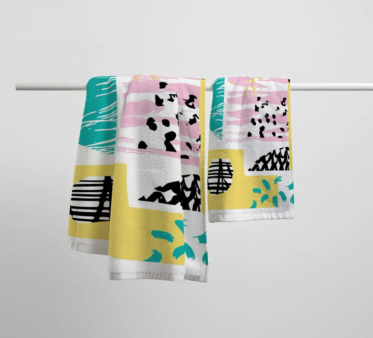 Spiagge assolate asciugamano da bagno da Kim Hubball Studio