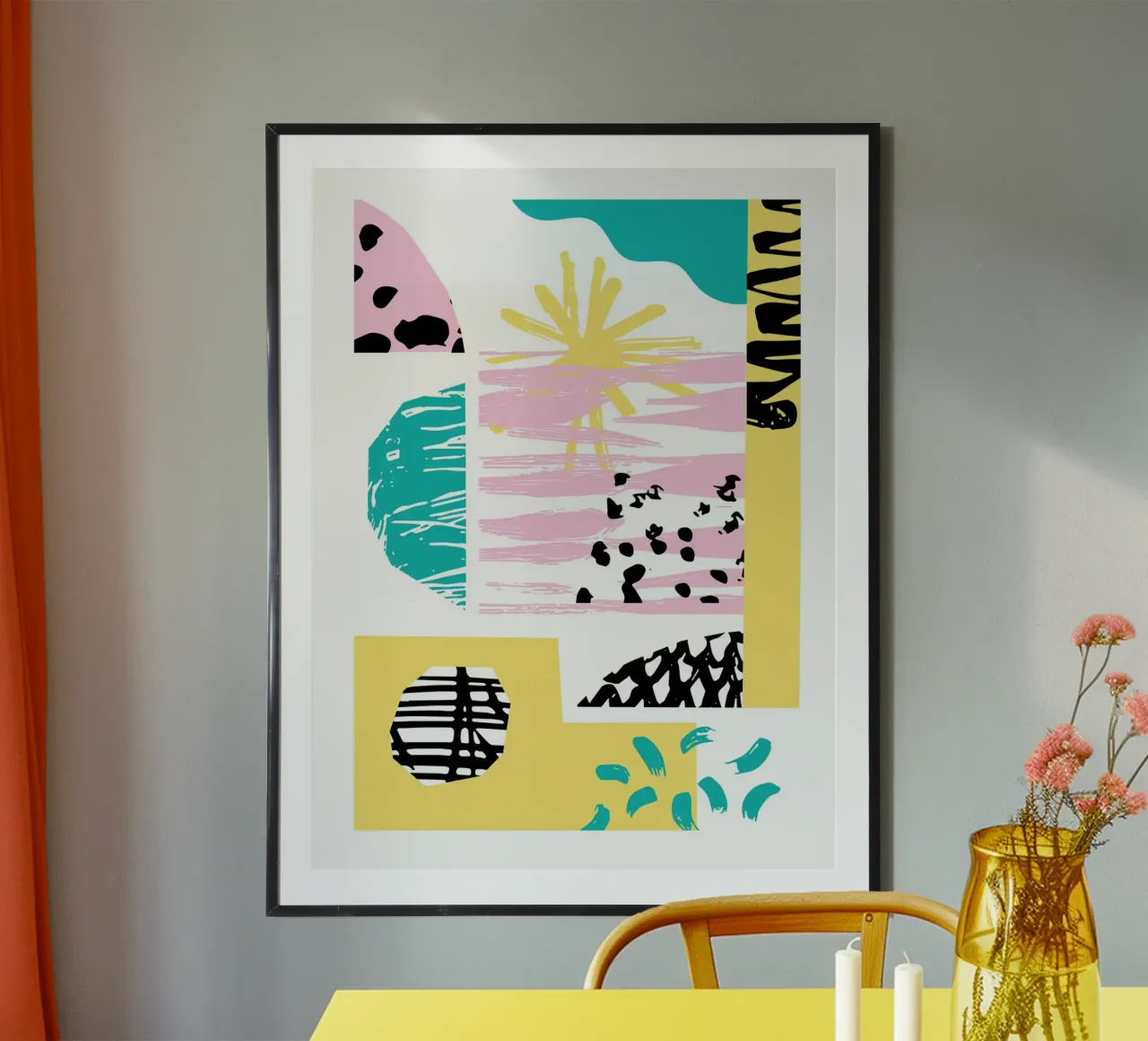 Spiagge assolate poster da Kim Hubball Studio