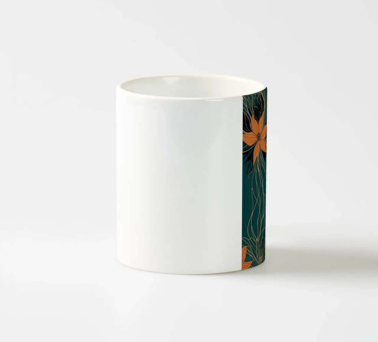 Flora incantevole tazza in ceramica da Artistic-shop