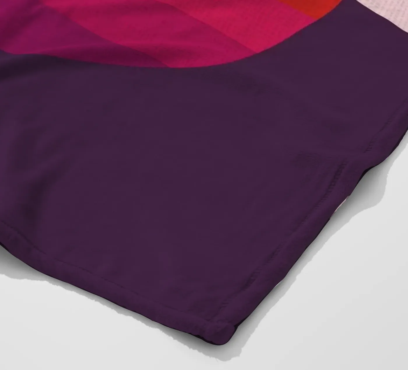 Setting Sun fleece blanket by Kim Hubball Studio