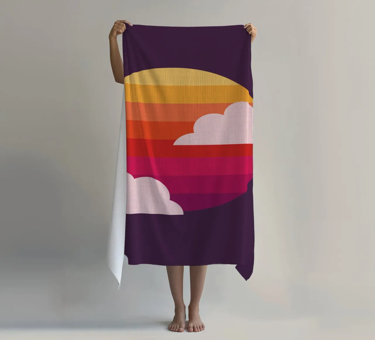 Setting Sun telo mare da Kim Hubball Studio