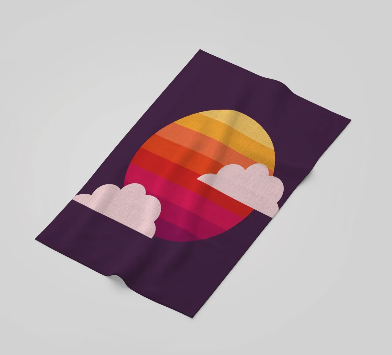 Setting Sun telo mare da Kim Hubball Studio