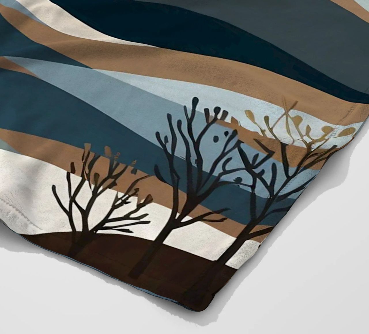 Orizzonti sereni coperta in pile da Artistic-shop