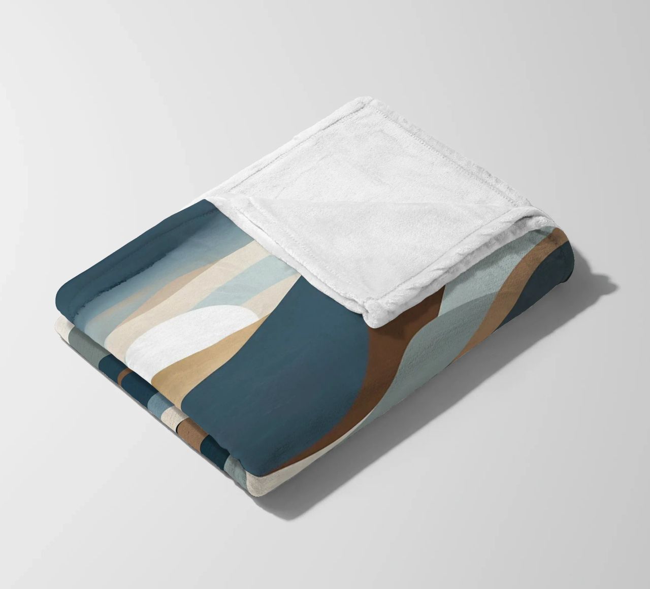 Orizzonti sereni coperta in pile da Artistic-shop