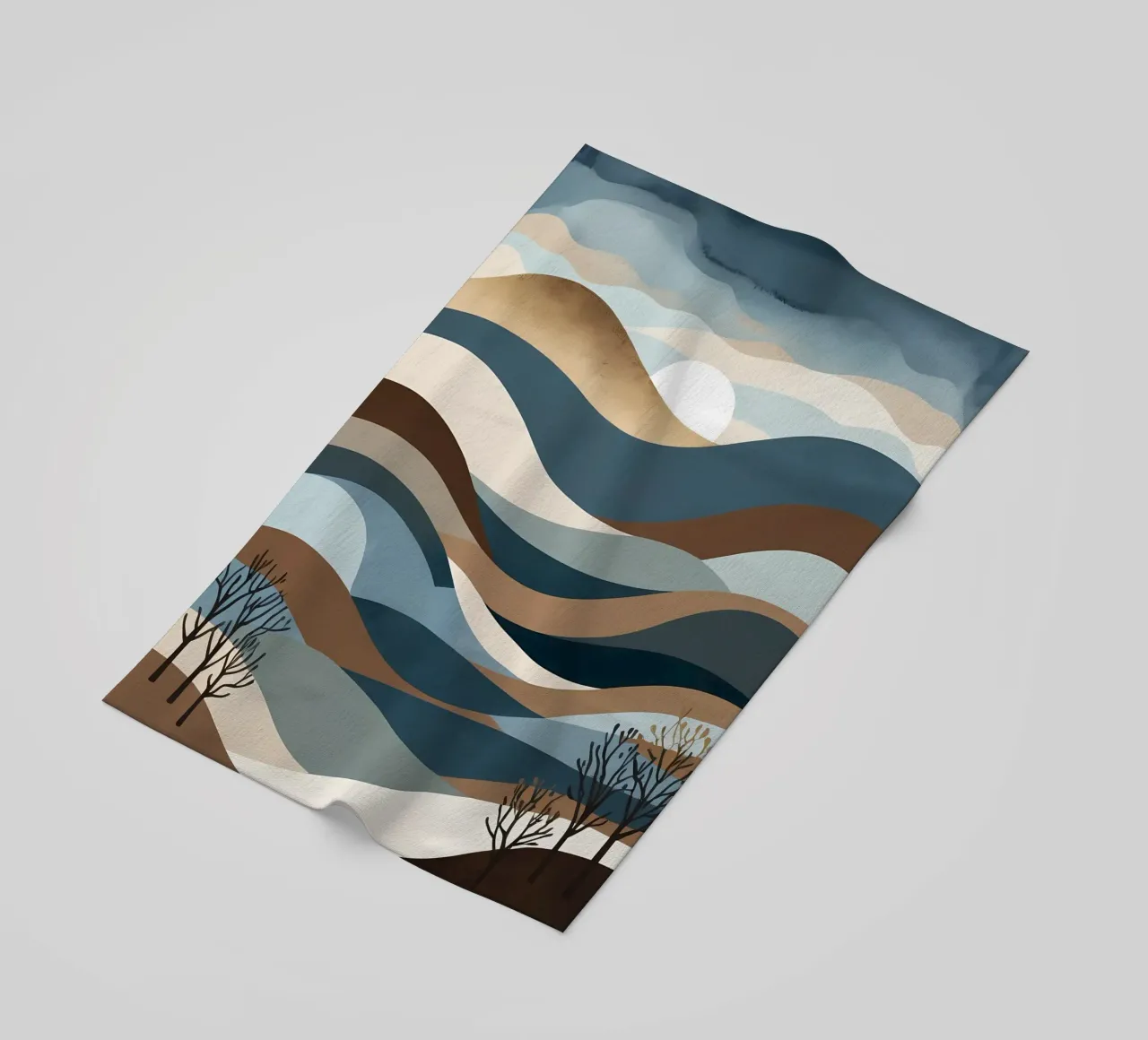 Orizzonti sereni telo mare da Artistic-shop
