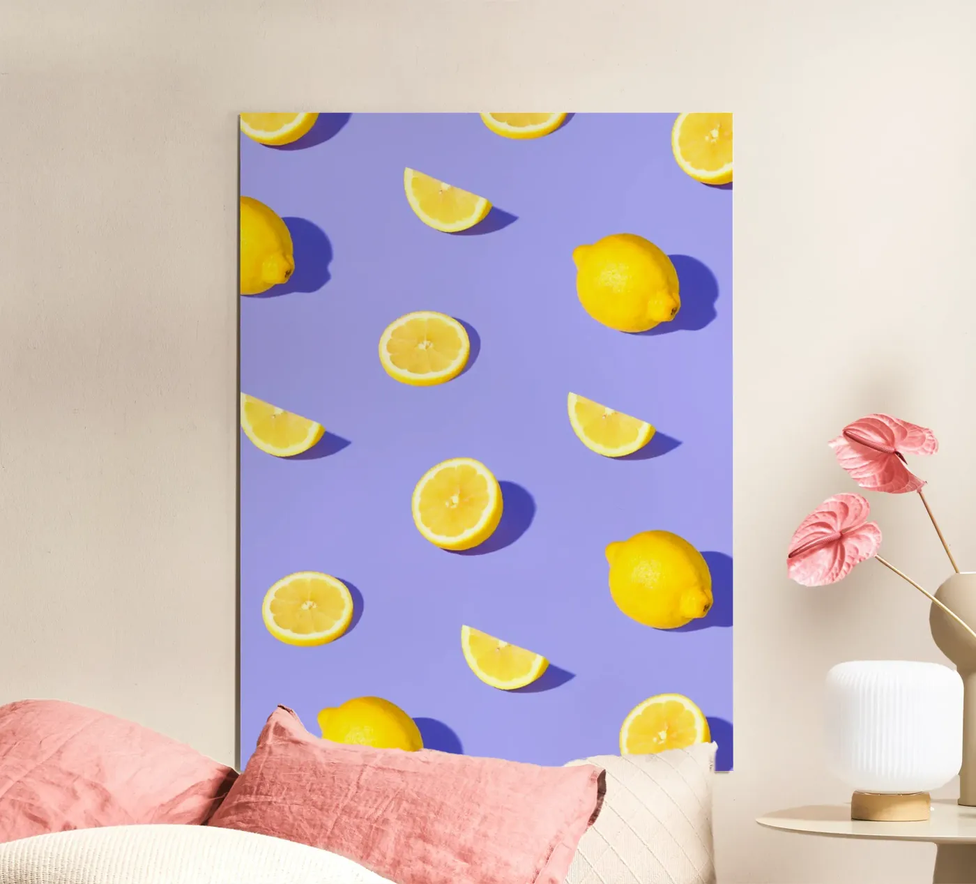 Lemon poster by Tamsen Art