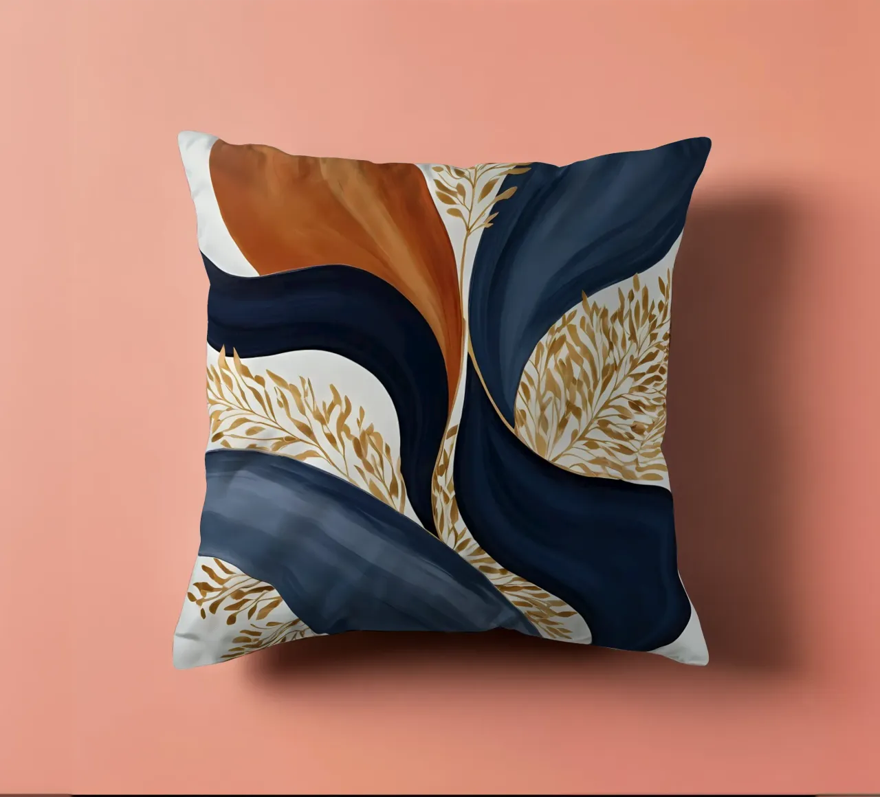 Abbraccio d'oro cuscino da Artistic-shop