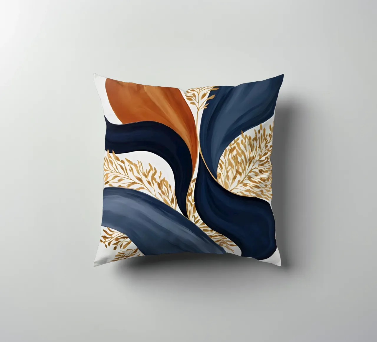 Abbraccio d'oro cuscino da Artistic-shop