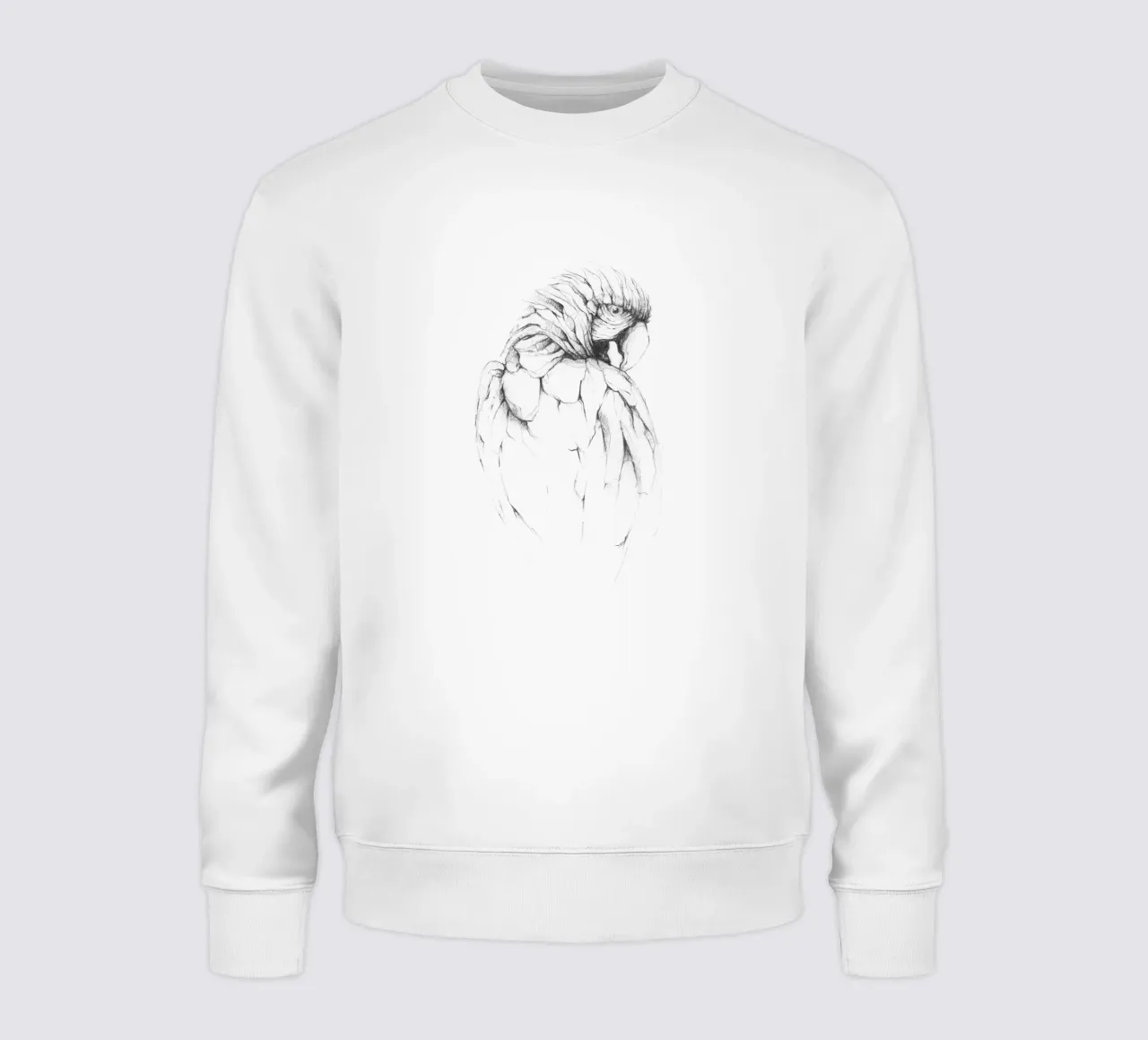 Pappagallo felpa da mikekoubou