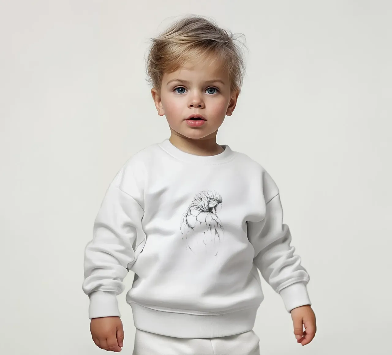 Pappagallo felpa neonato da mikekoubou