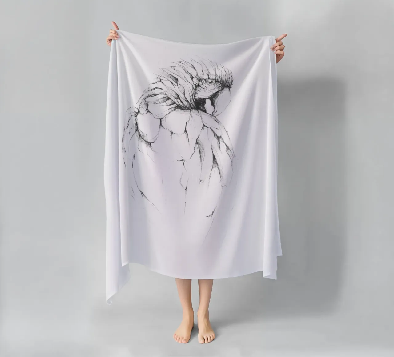 Pappagallo telo mare da mikekoubou