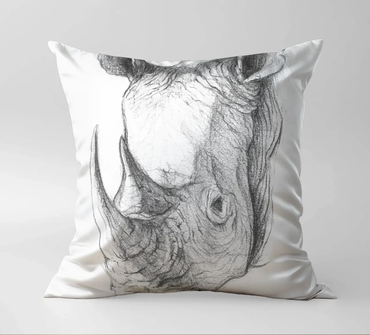 Rhino cuscino da mikekoubou