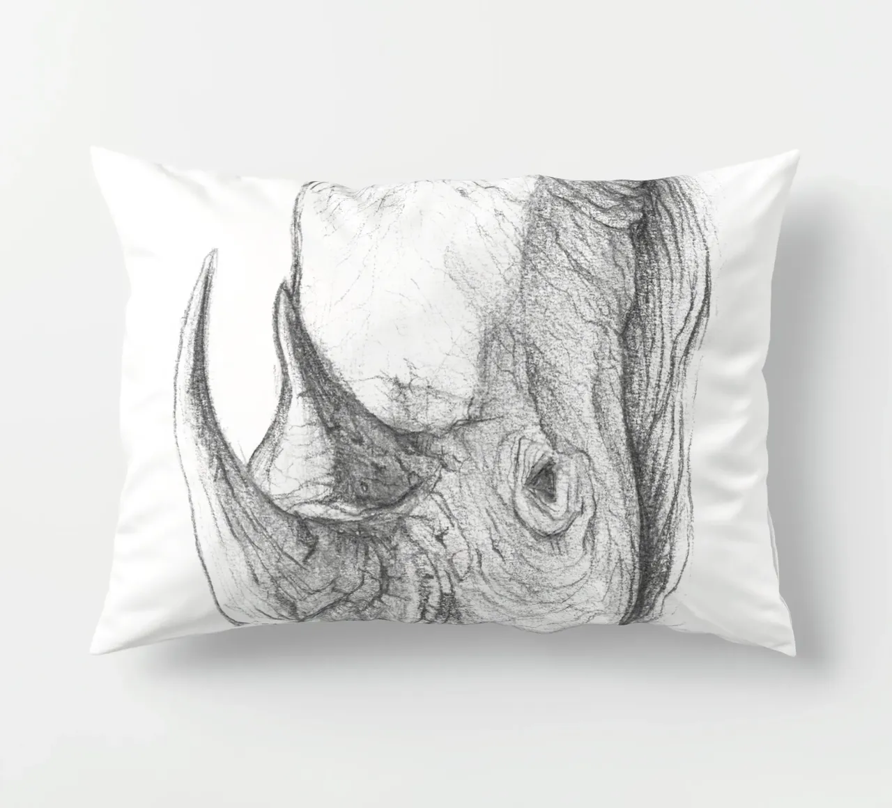 Rhino cuscino da mikekoubou