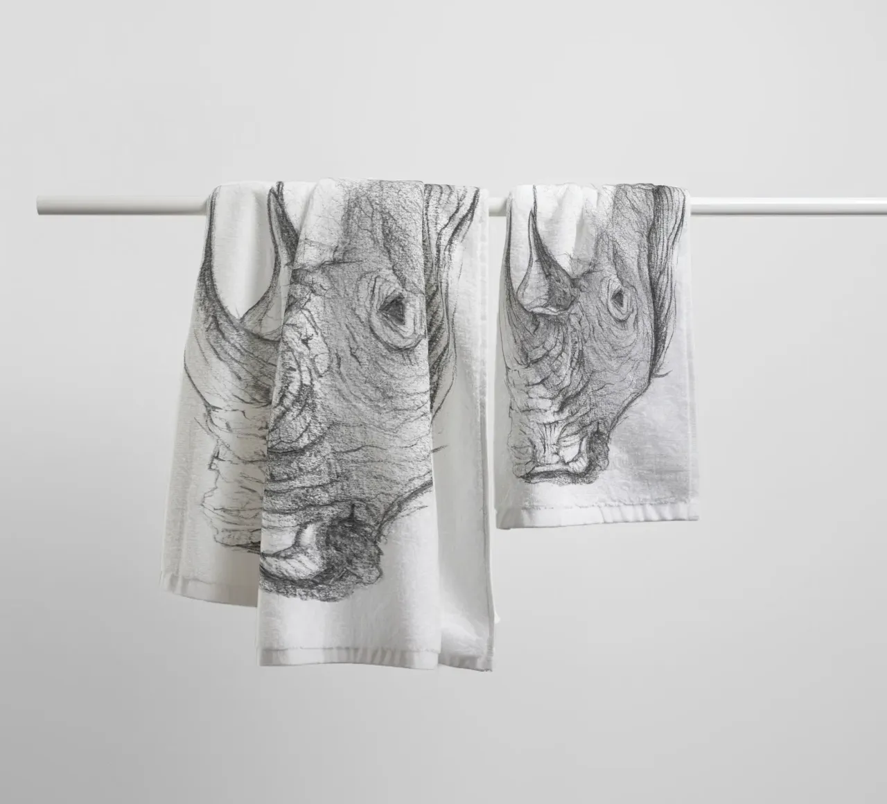 Rhino asciugamano da bagno da mikekoubou