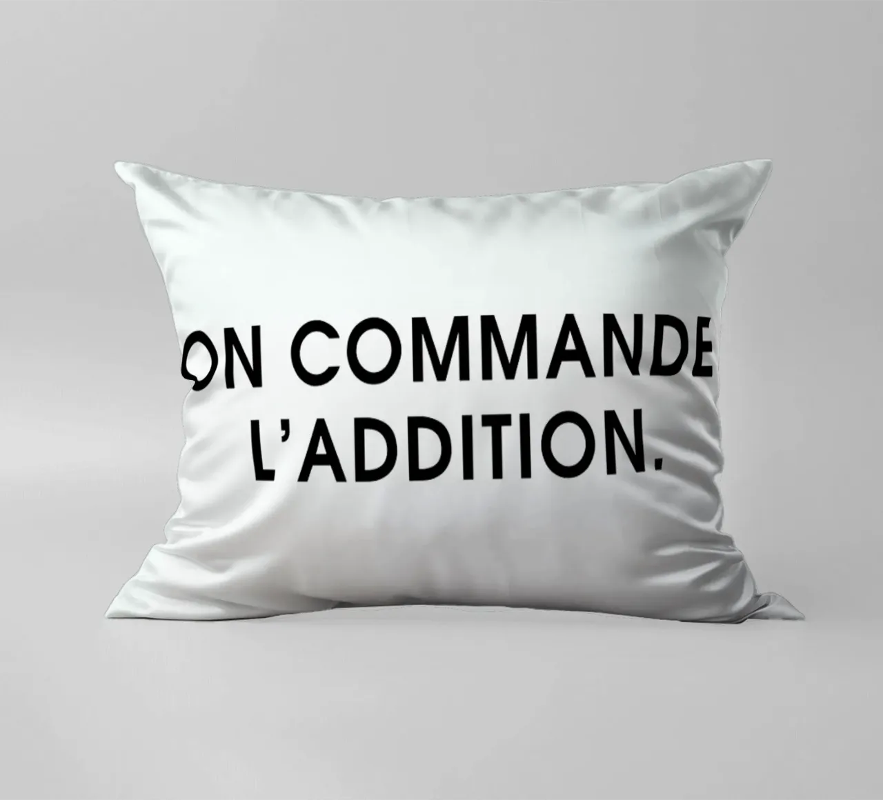 On commande l'addition - White cuscino da Intertitres