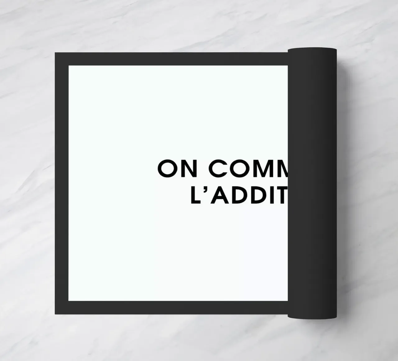 On commande l'addition - White zerbino da Intertitres