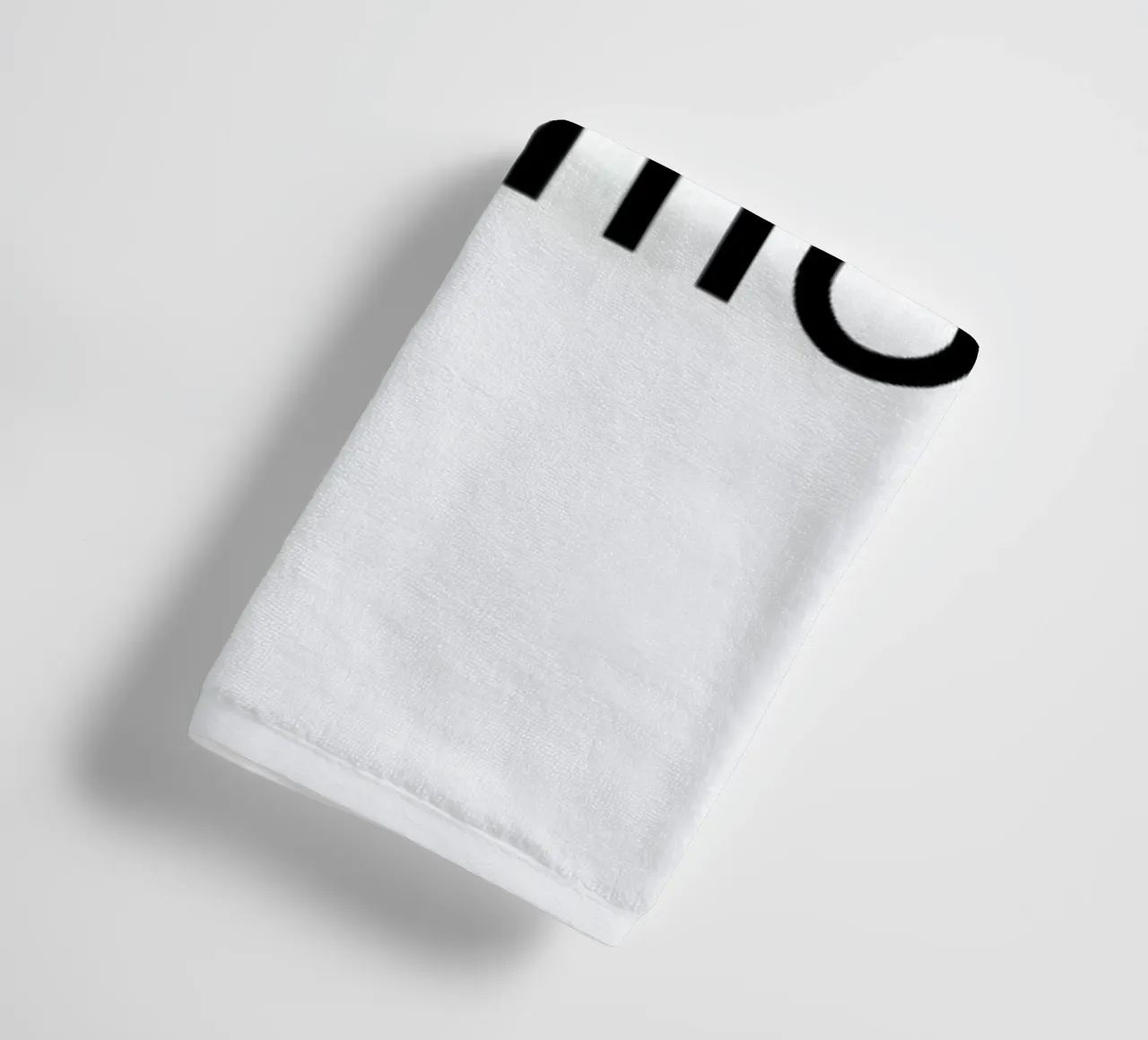 On commande l'addition - White Handtuch von Intertitres