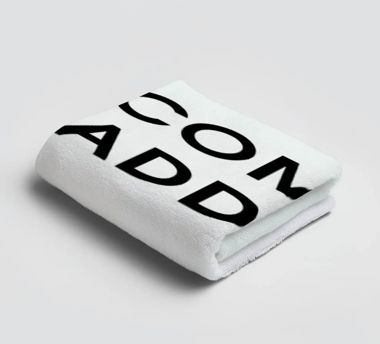 On commande l'addition - White Handtuch von Intertitres