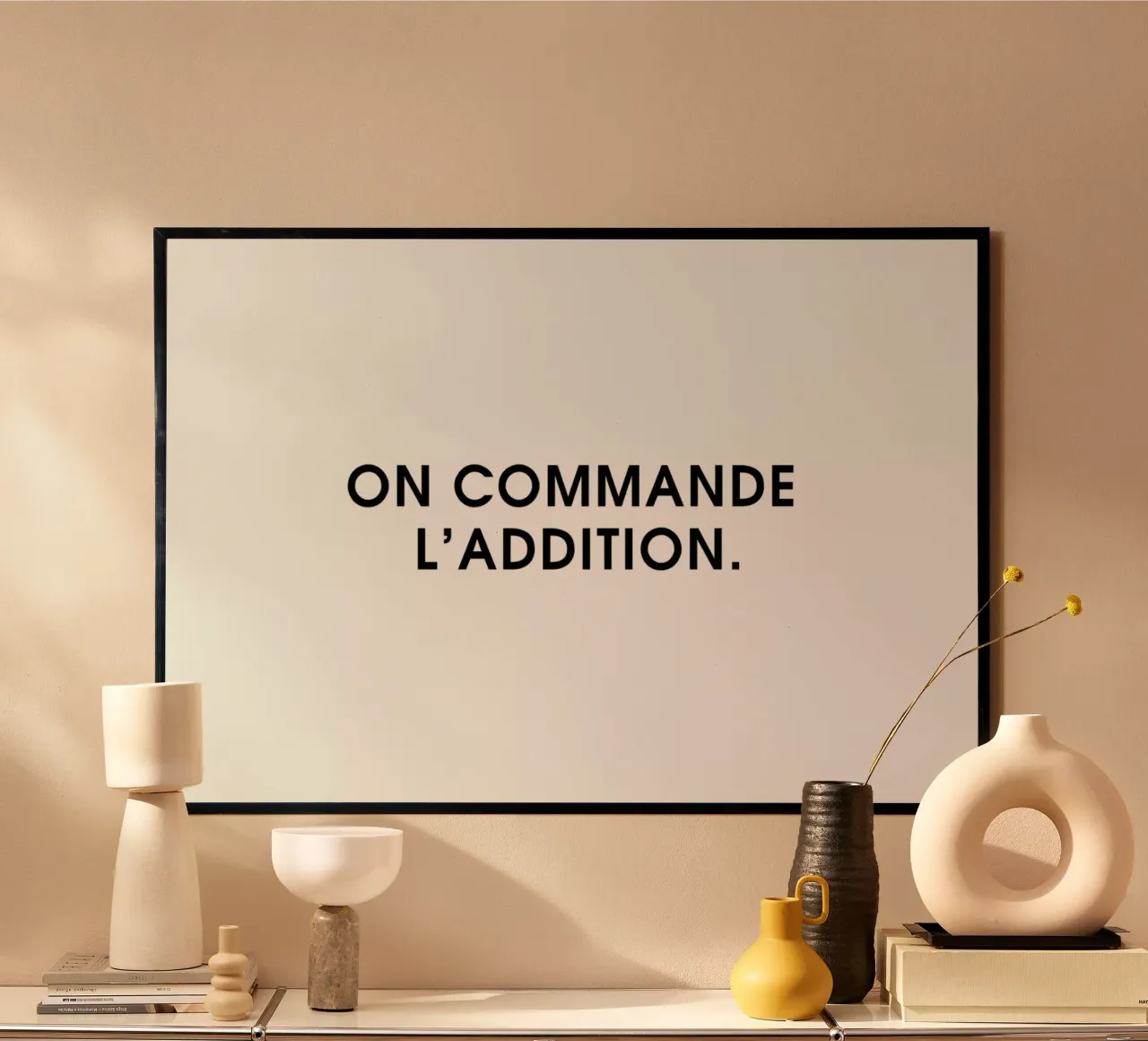 On commande l'addition - White Hahnemühle von Intertitres