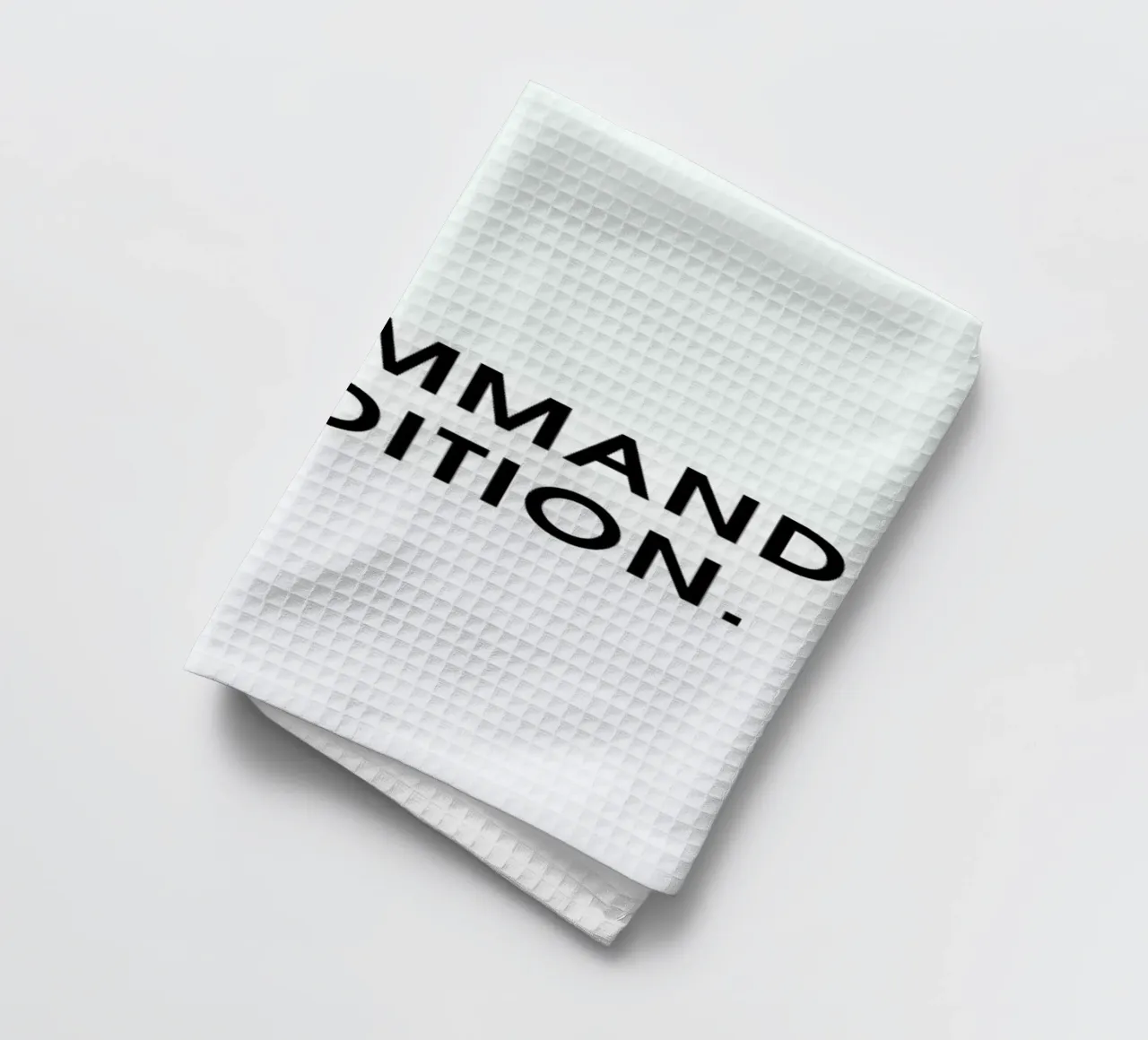 On commande l'addition - White canovaccio da cucina da Intertitres