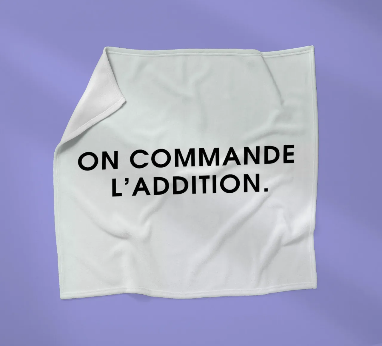 On commande l'addition - White coperta in pile da Intertitres