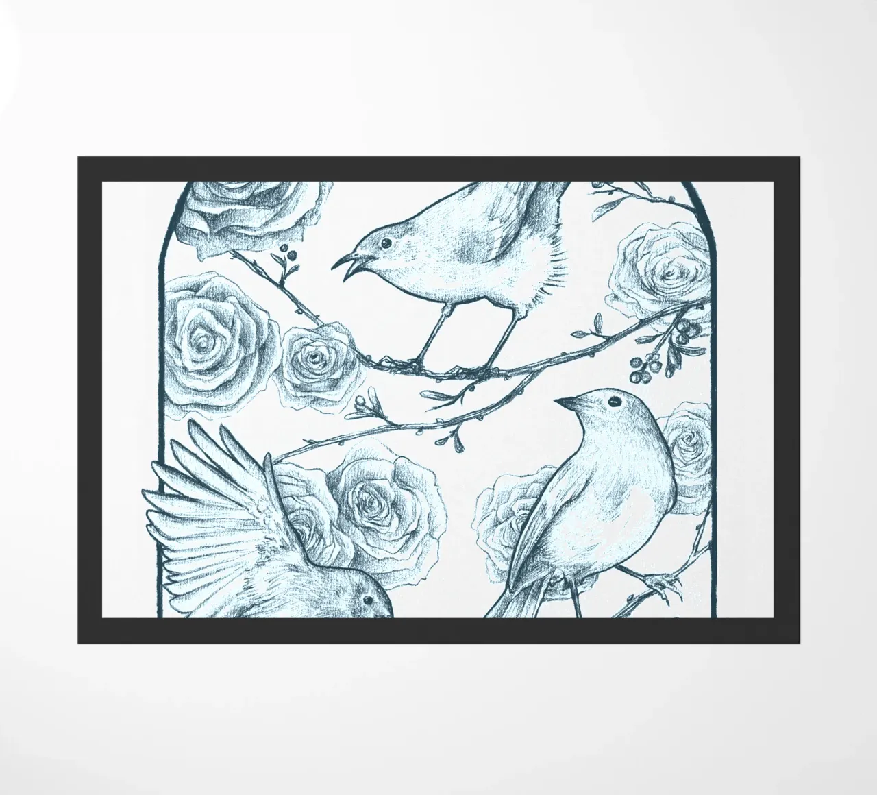 Pettirosso zerbino da mikekoubou