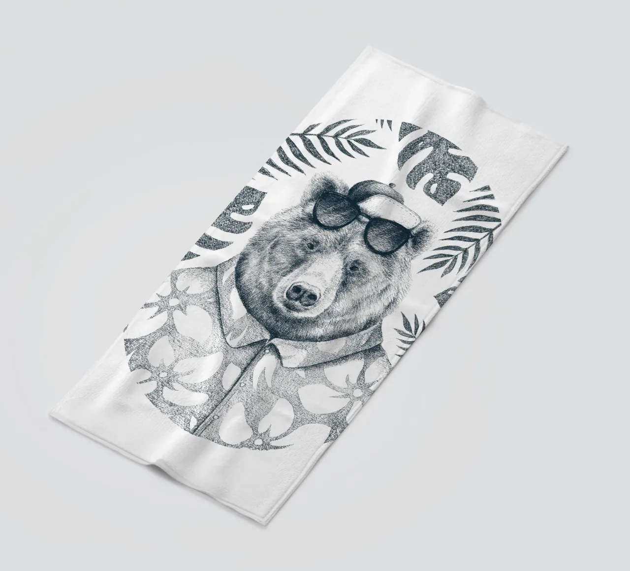 Orso estivo telo mare da mikekoubou