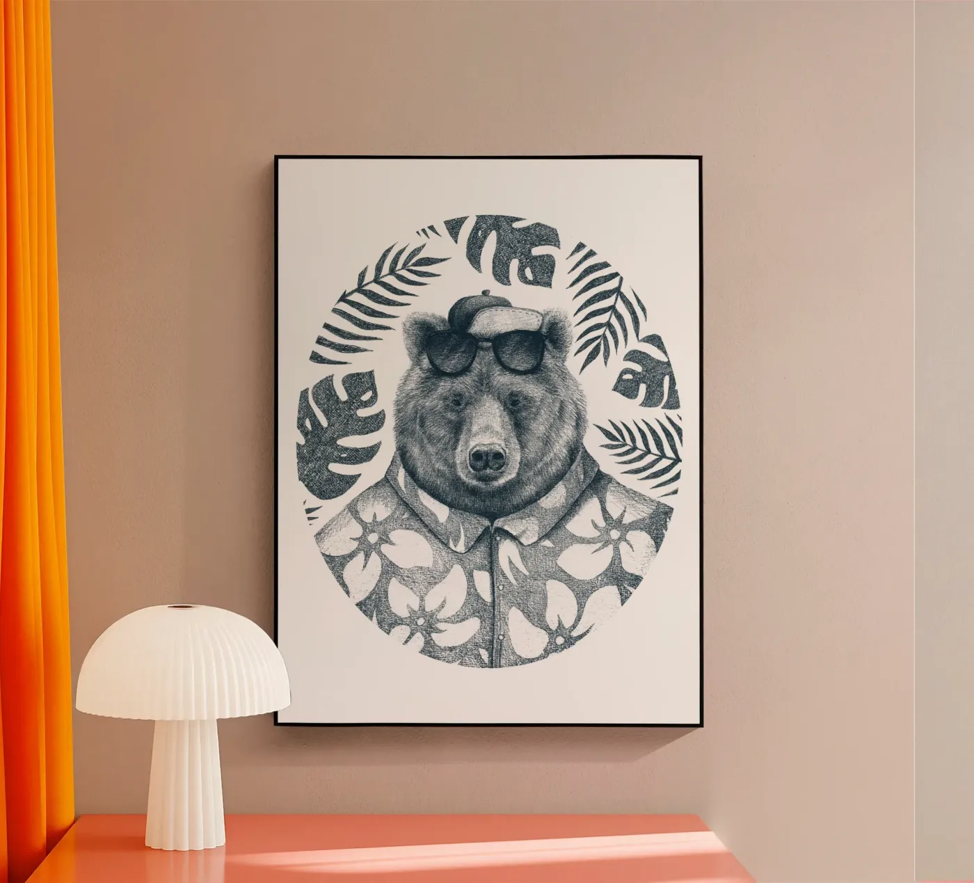 Orso estivo plexiglass da mikekoubou