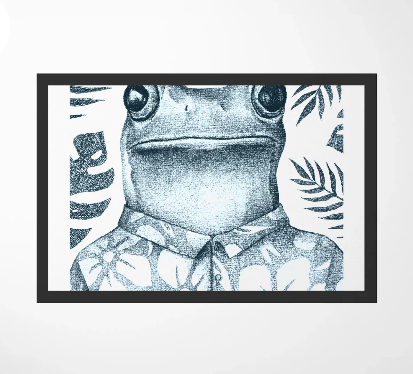 Summer Frog deurmat van mikekoubou