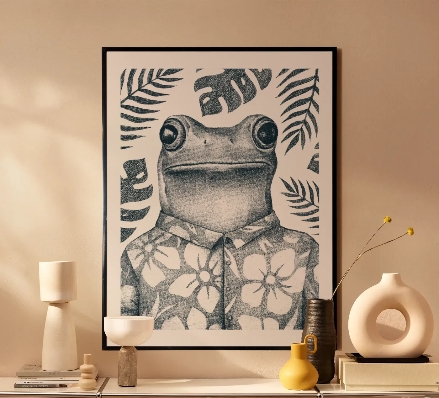 Summer Frog poster de mikekoubou
