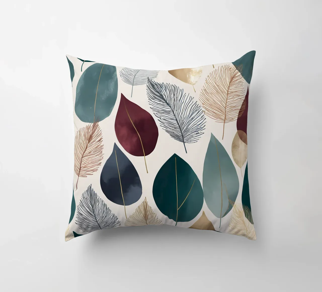 Foglie stratificate cuscino da Artistic-shop