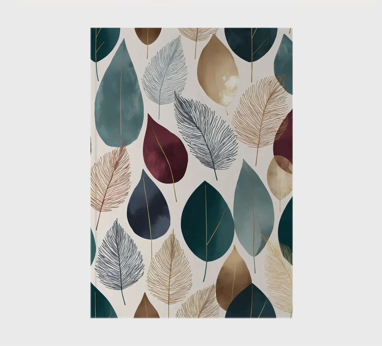 Foglie stratificate diario da Artistic-shop