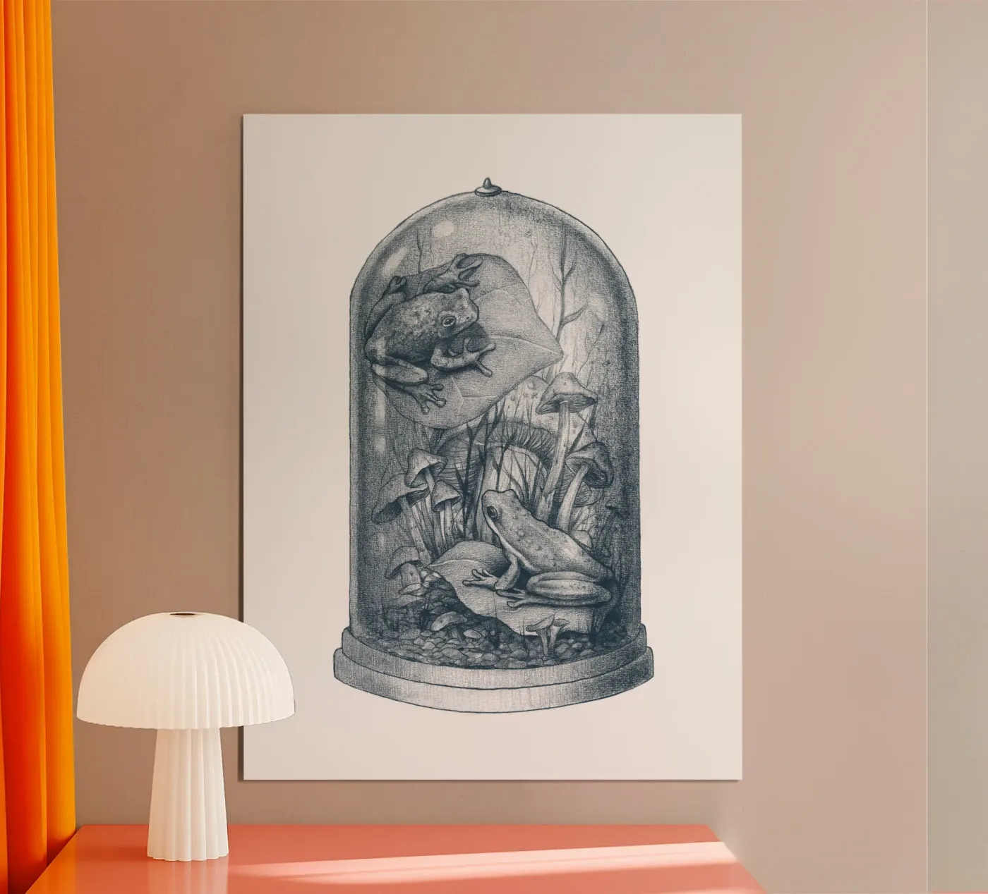 Terrarium poster da mikekoubou