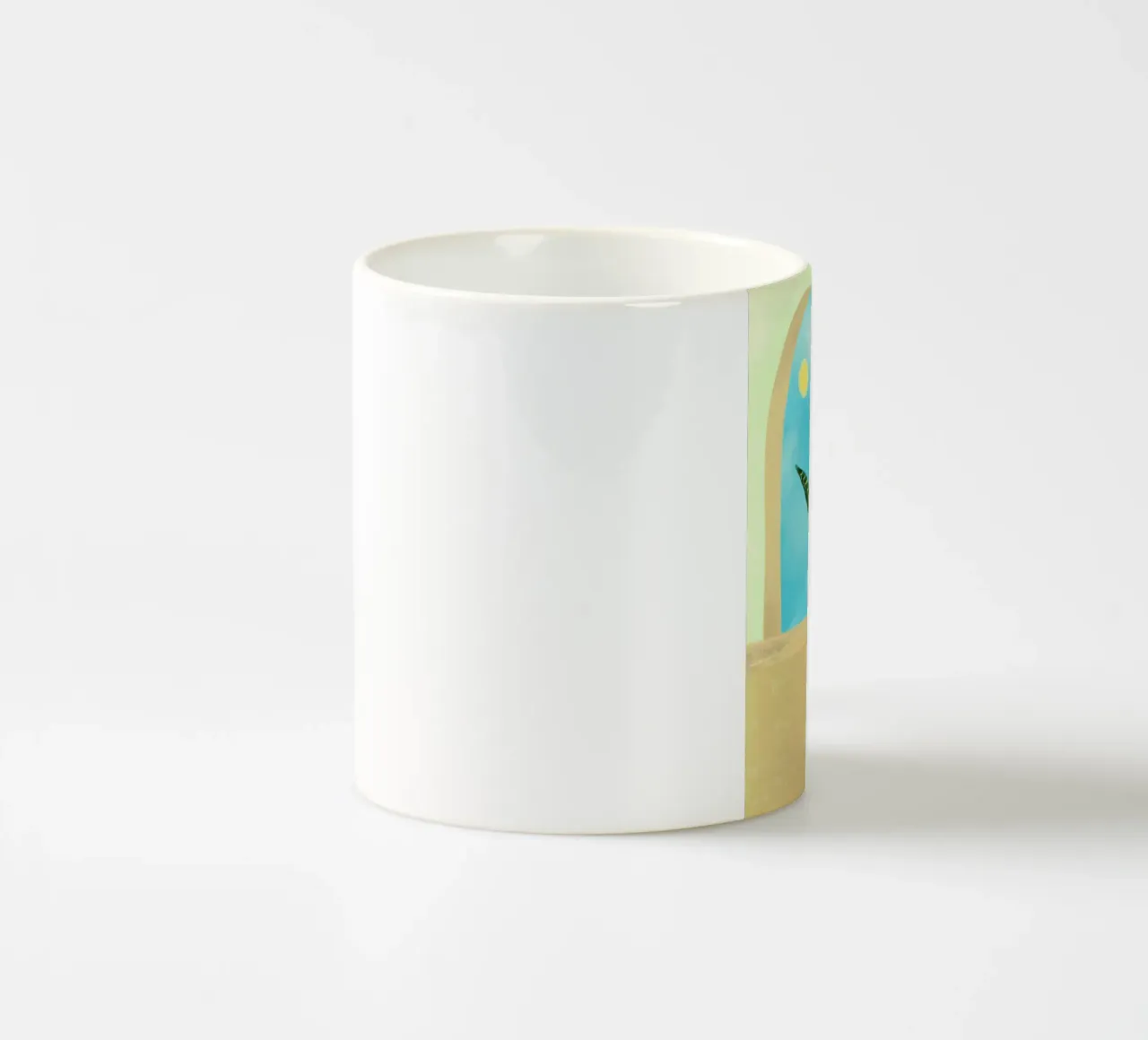 Pianta d'appartamento tazza in ceramica da Kim Hubball Studio