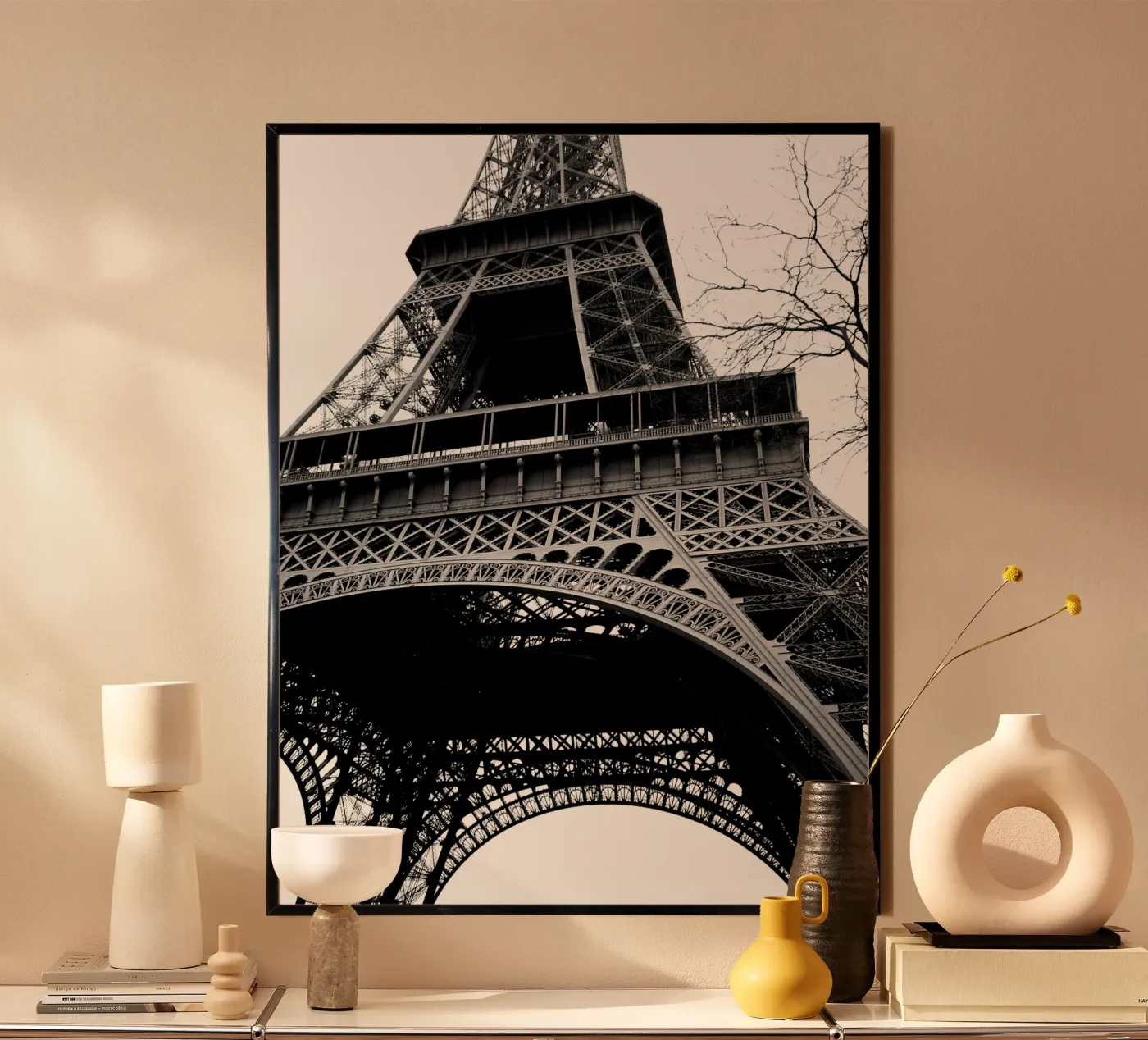 Tour Eiffel poster da La vie en Noir et Blanc