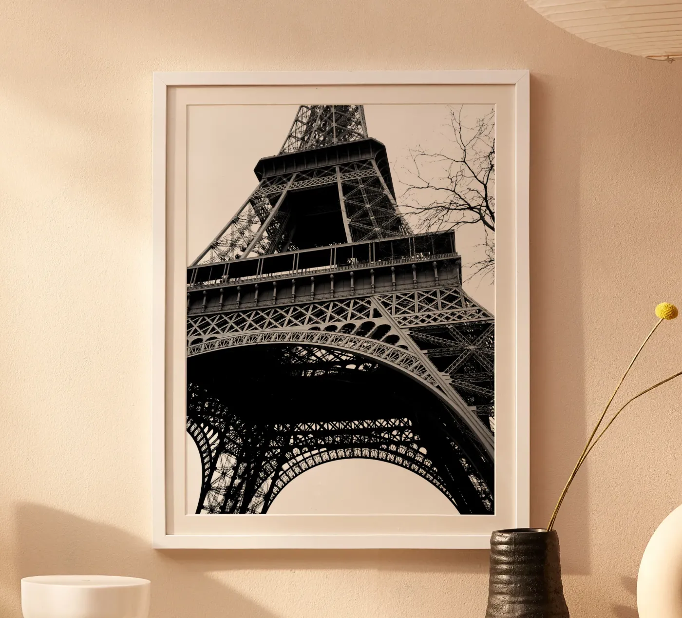 Tour Eiffel poster da La vie en Noir et Blanc