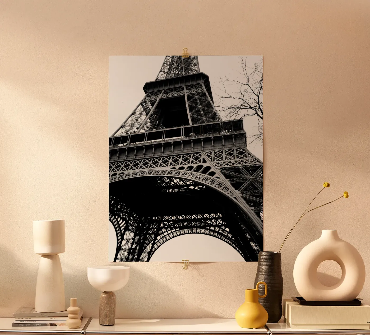 Tour Eiffel poster da La vie en Noir et Blanc