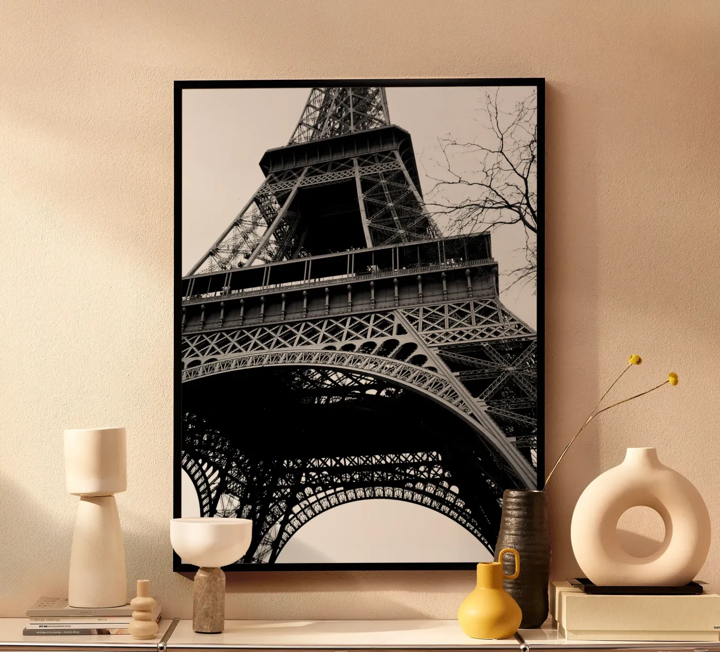Tour Eiffel poster da La vie en Noir et Blanc