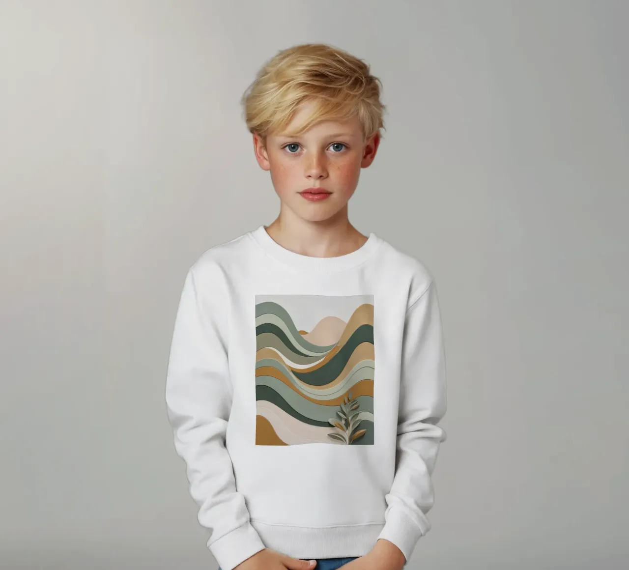 Meraviglie ondulate felpa bambino da Artistic-shop