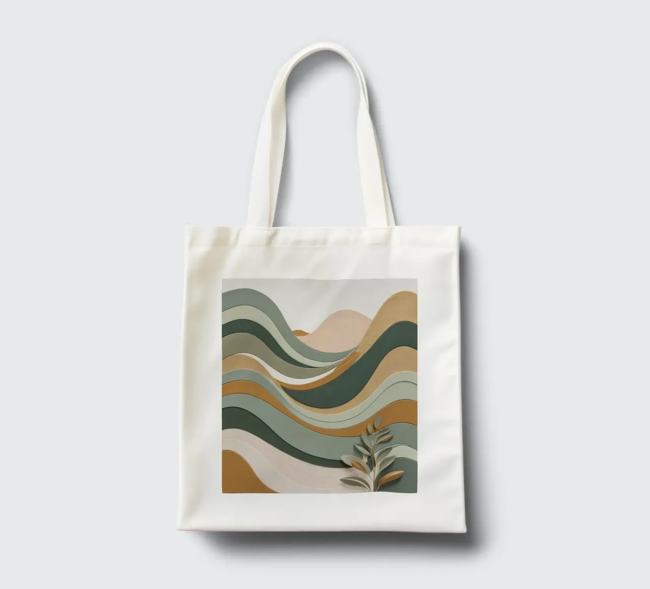 Meraviglie ondulate borsa in juta da Artistic-shop