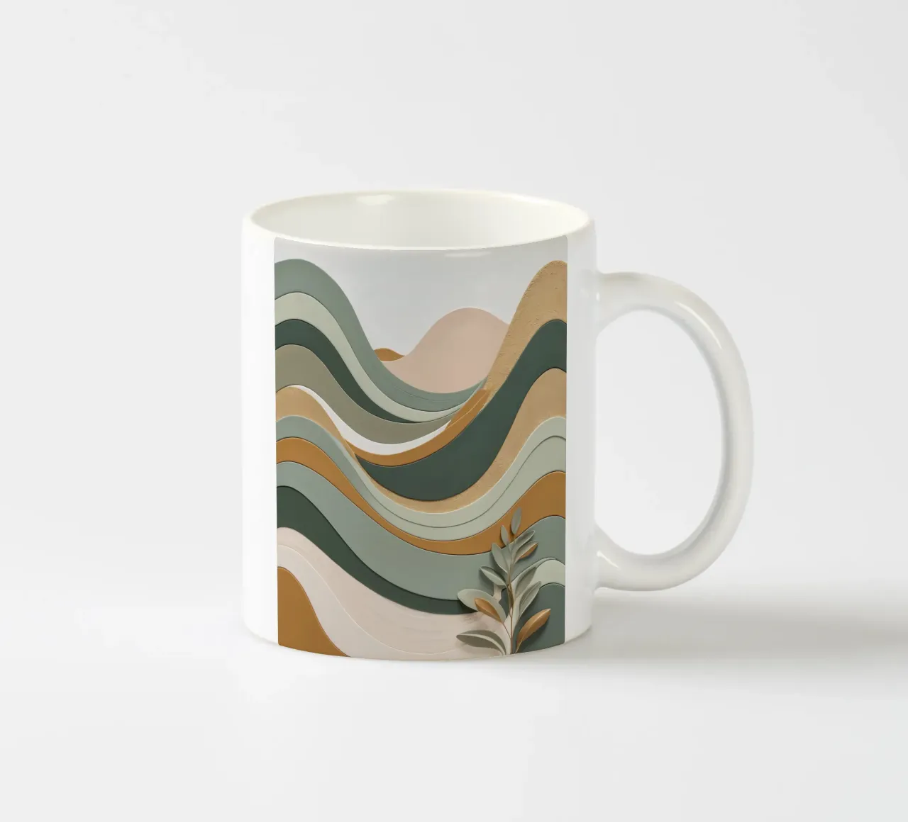Meraviglie ondulate tazza in ceramica da Artistic-shop