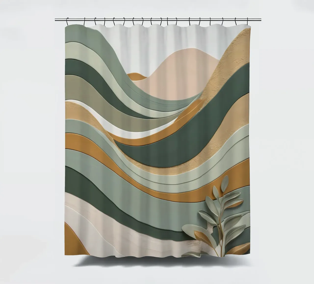 Meraviglie ondulate tenda da doccia da Artistic-shop